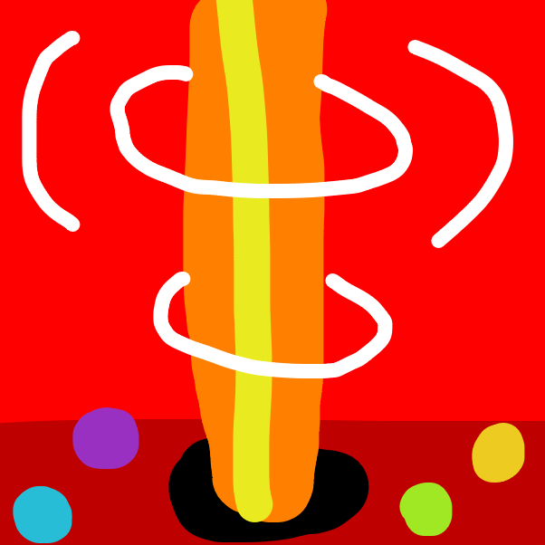 Drawing in The Hole by SuperIced3