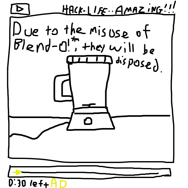 ads everywhere on tubes - Online Drawing Game Comic Strip Panel by SuperIced3