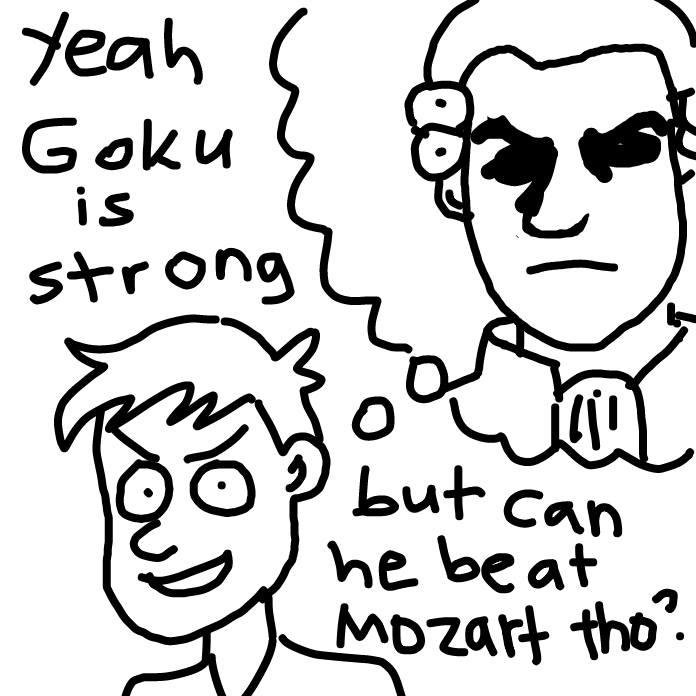 Liked webcomic Can he beat Mozart tho?