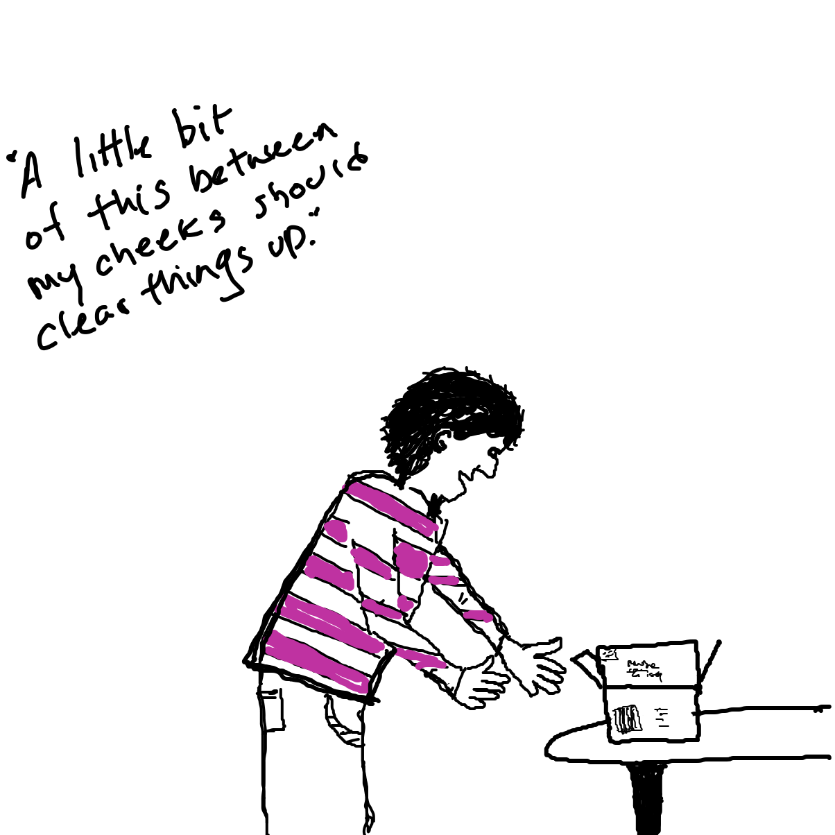 Drawing in Doctor says... by JDPaced