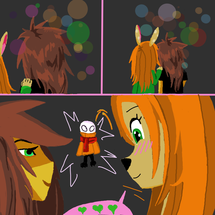 ^^ - Online Drawing Game Comic Strip Panel by Setin