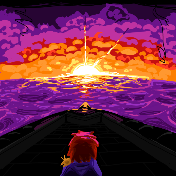  - Online Drawing Game Comic Strip Panel by Mothbunita