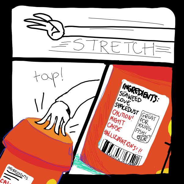 Drawing in Fish bowl  by healthy_olives