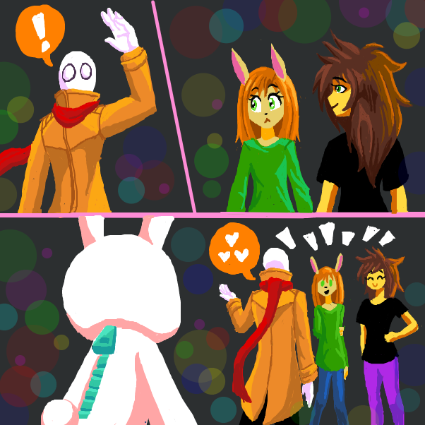  - Online Drawing Game Comic Strip Panel by SeanTrunks