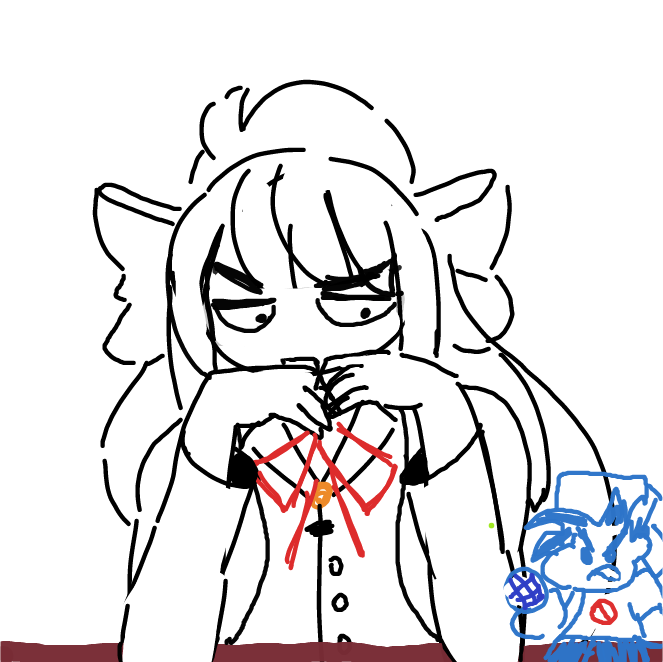 Drawing in Friday night funkin Final by SleepOtsu