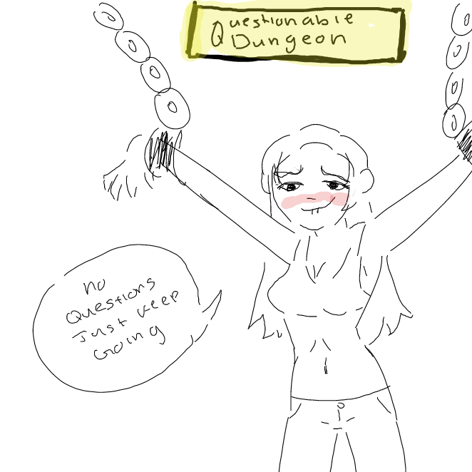 Drawing in Punch me by SleepOtsu