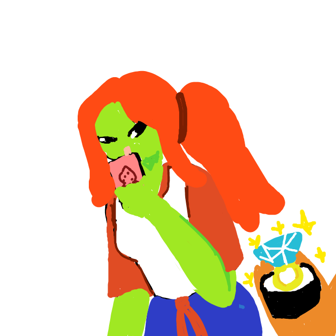 Drawing in  Rabbit by SleepOtsu