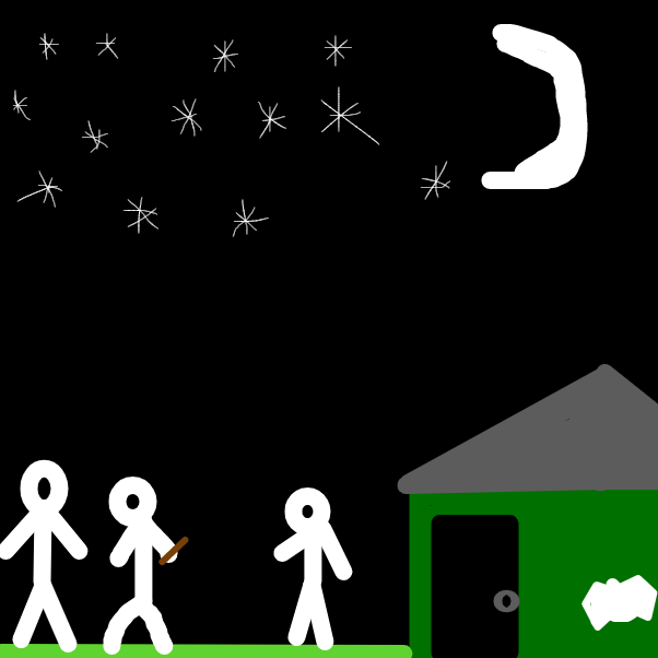 Someone got head in a shack - Online Drawing Game Comic Strip Panel by thisnigga