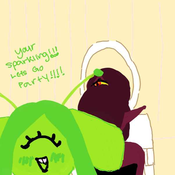 Drawing in 💄 by SleepOtsu