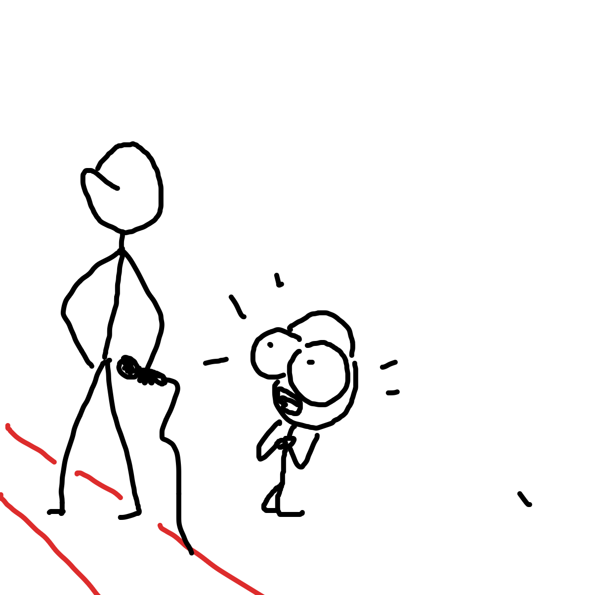 Drawing in Fan by rex