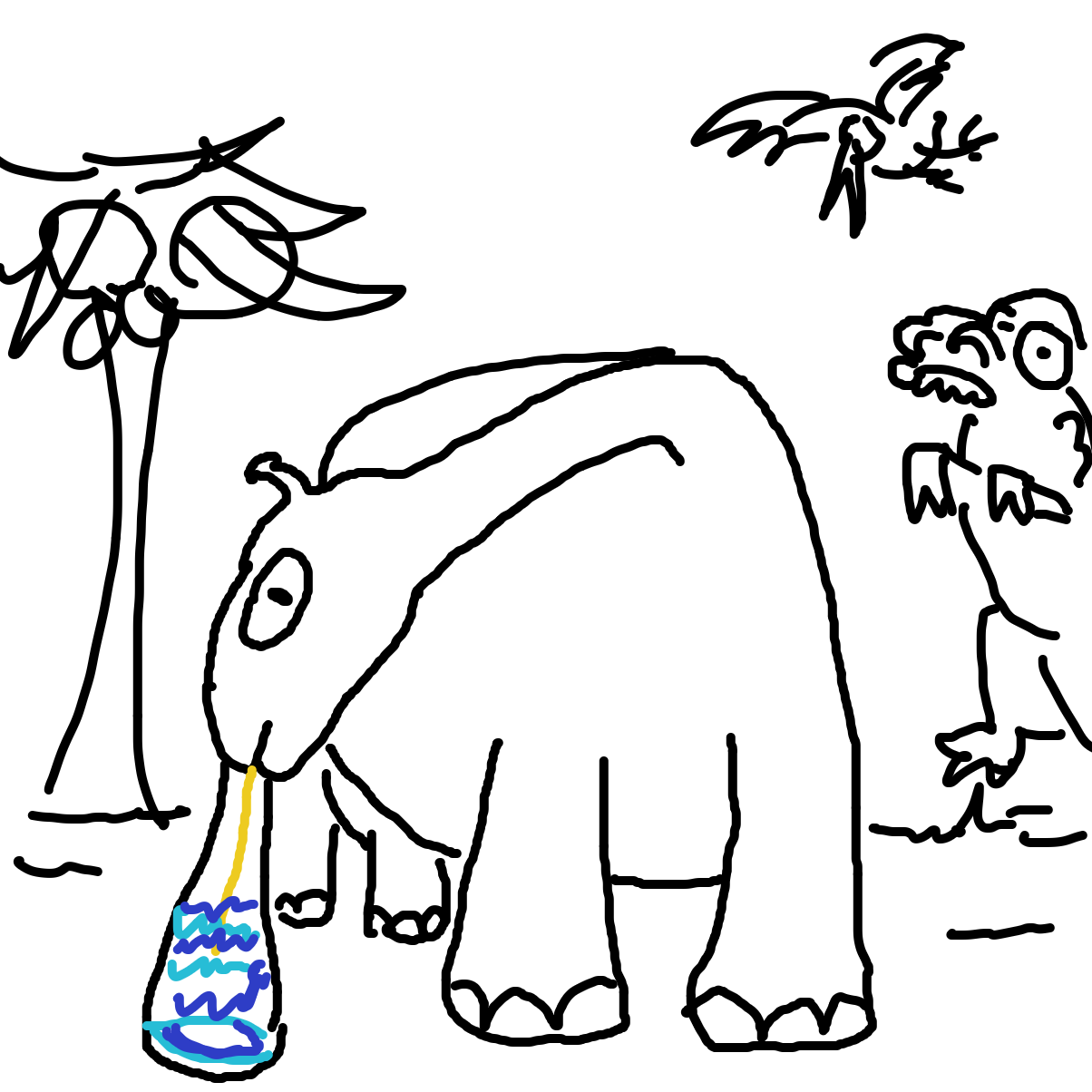 Drawing in Peeing by rex