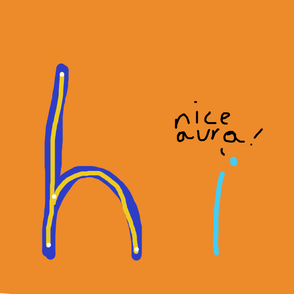 Drawing in h by SuperIced3