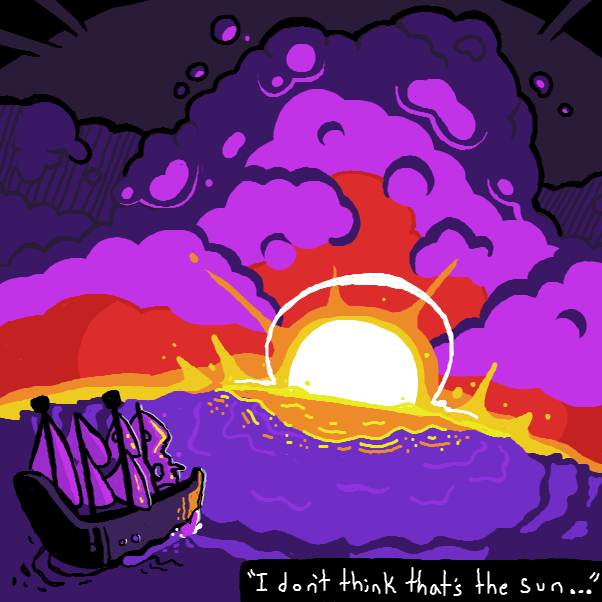 hol up - Online Drawing Game Comic Strip Panel by Cheddar Teeth