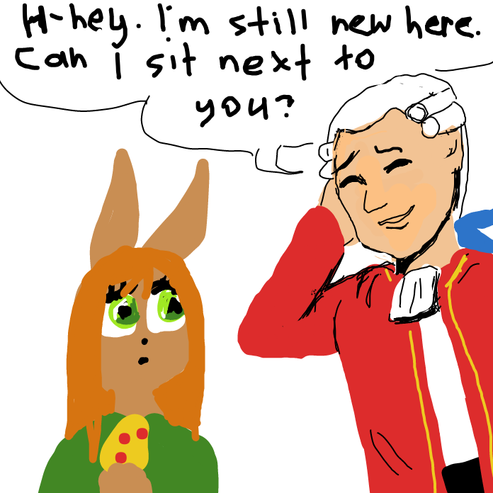 Drawing in Park by Mozart