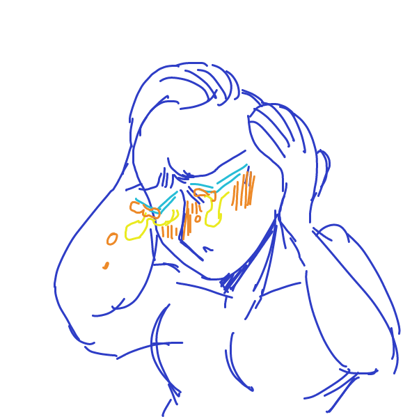 Drawing in STRESS by Chumky