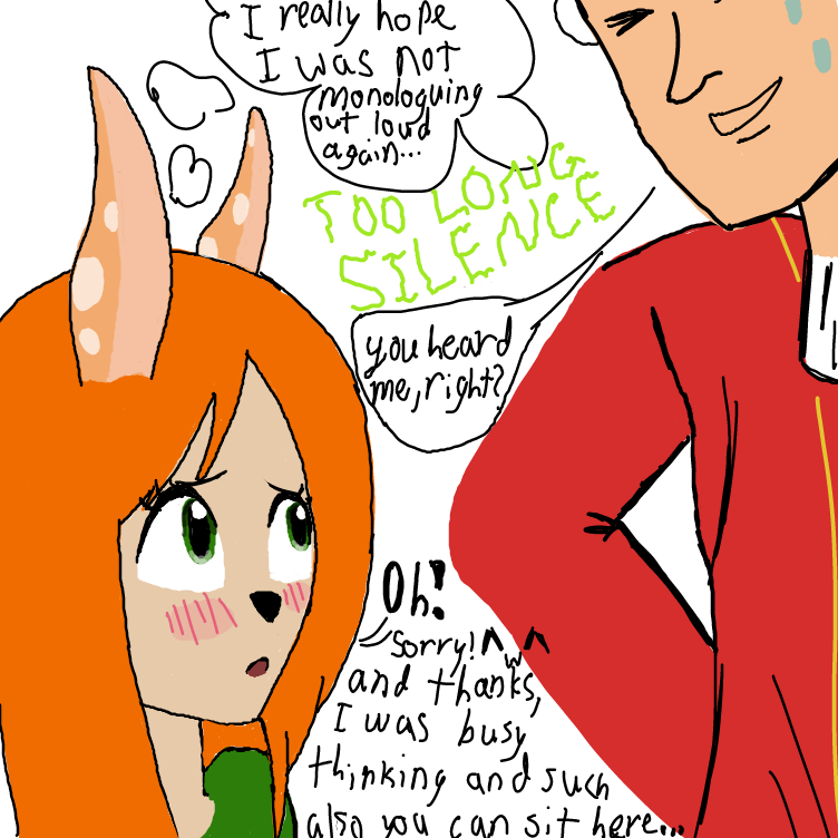 Drawing in Park by Setin