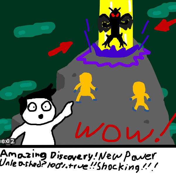 Drawing in Make a cringy youtube thumbnail with your avatar by SuperIced3