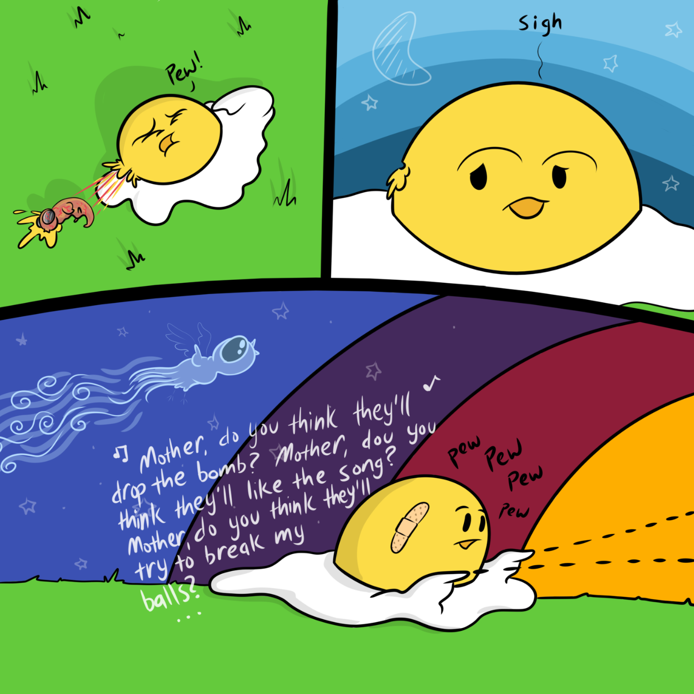 Drawing in Eg by Wizard Croissant