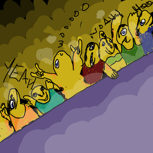  - Online Drawing Game Comic Strip Panel by brownsavo