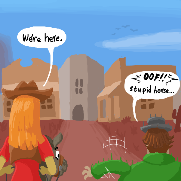  - Online Drawing Game Comic Strip Panel by SeanTrunks