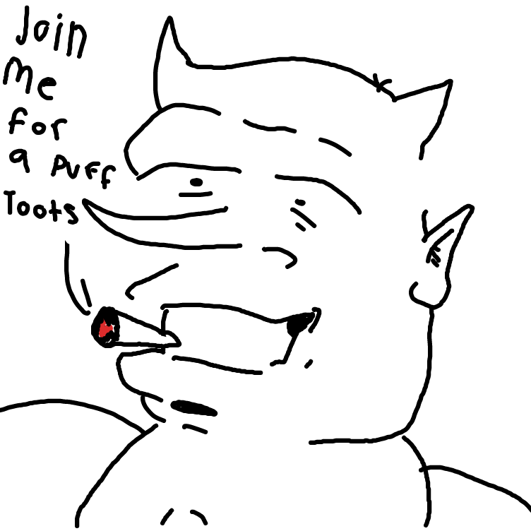 Drawing in Cigar guy by Felloid