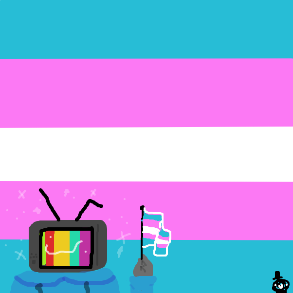 Drawing in pride month lets gooooo by Michael_Mayonaise