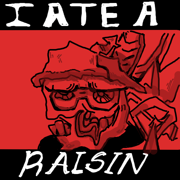 Drawing in Raisin  by delaruney