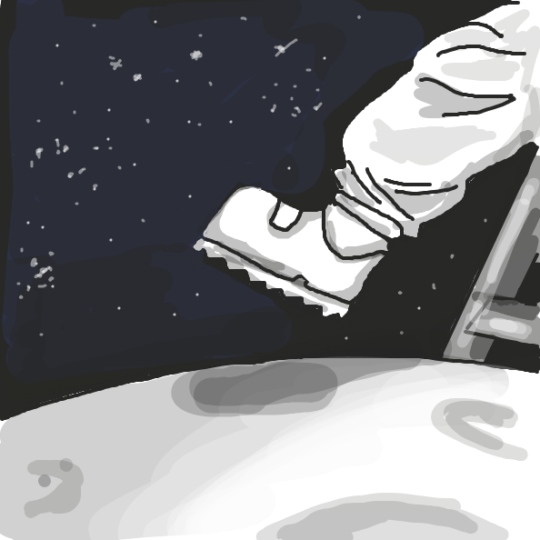 Drawing in one small step by Mojomos