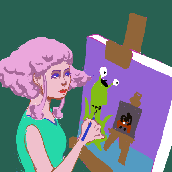  - Online Drawing Game Comic Strip Panel by delaruney