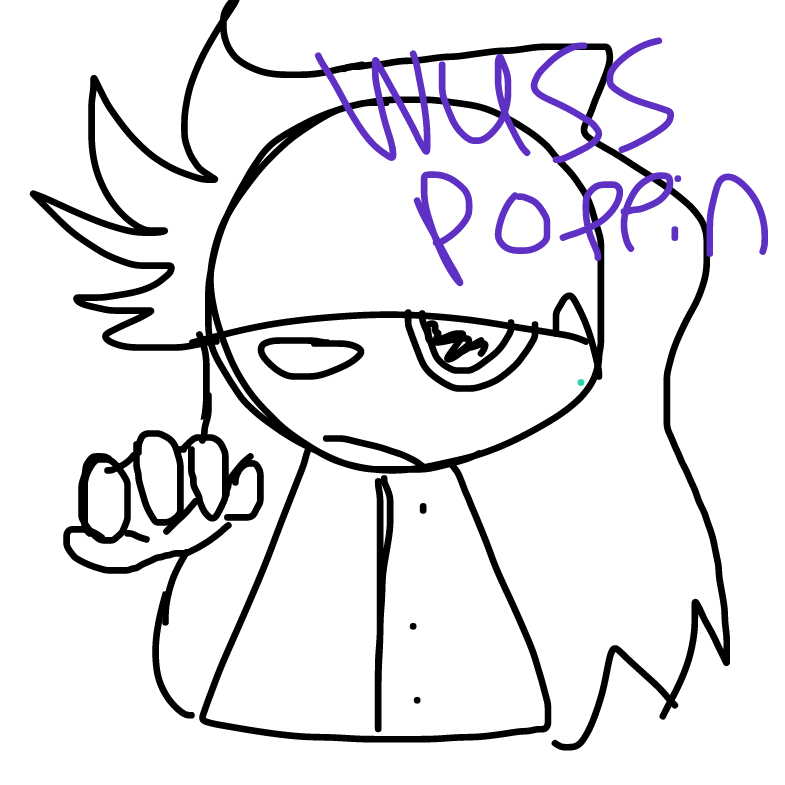 Drawing in wuss poppin? by snappuchan1