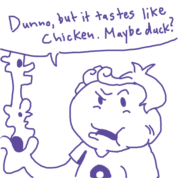 Drawing in Mystery food by Loco-L