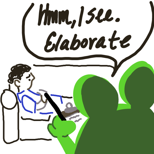 Drawing in Just a little guy by delaruney