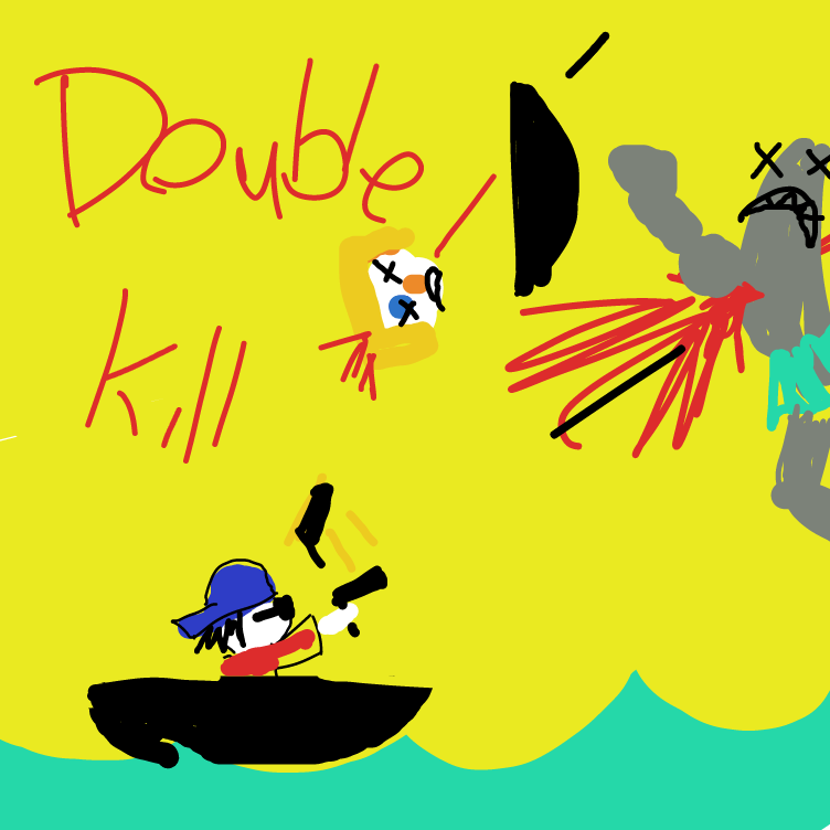 Drawing in A Mugging Part 6 by pewpew