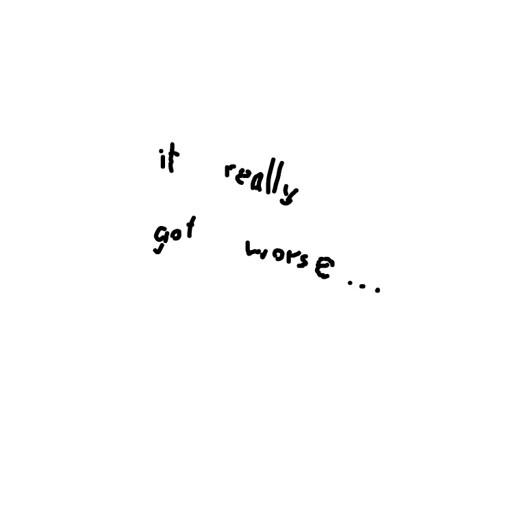 Drawing in It Just Gets Worse and Worse by pewpew