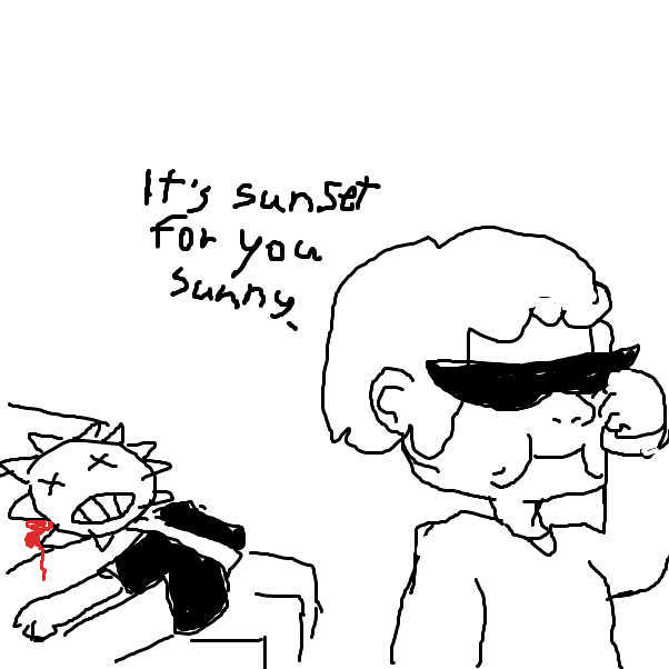 Drawing in Gun grandma  by Derren