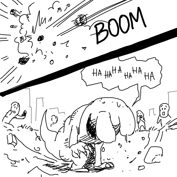  - Online Drawing Game Comic Strip Panel by Fathur