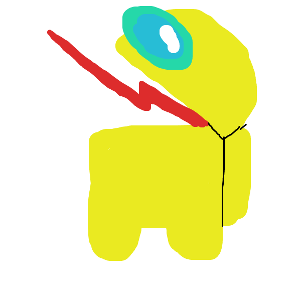 Drawing in Among us  by garfieldfan1005