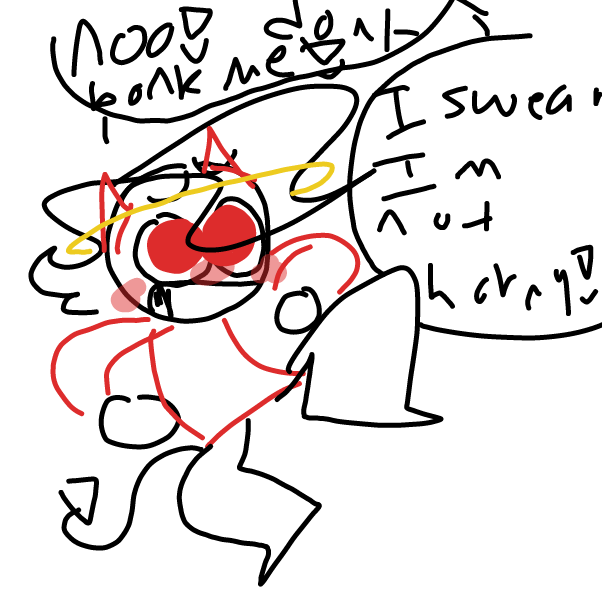 Drawing in Horny bonk by FrootLoop