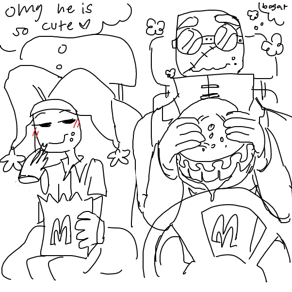 borgar - Online Drawing Game Comic Strip Panel by Chumky