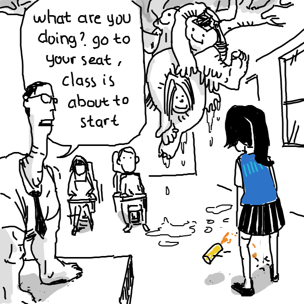  - Online Drawing Game Comic Strip Panel by Fathur