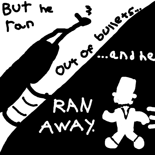 Drawing in Then they both got flattened by TheOctavius8