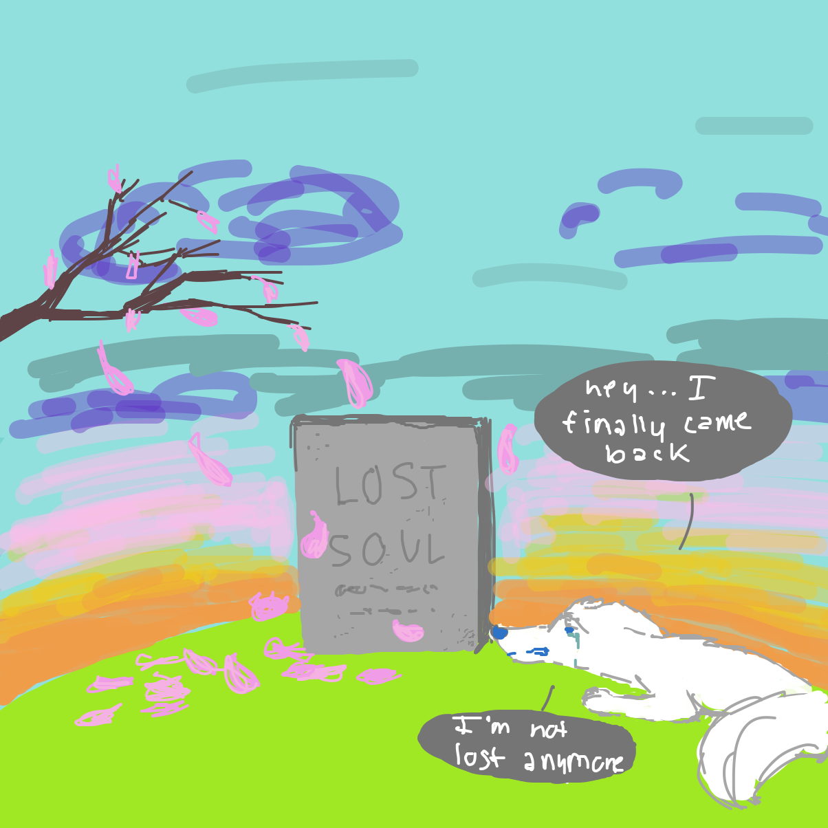 ahhh I love adding dialogue - Online Drawing Game Comic Strip Panel by Guest225