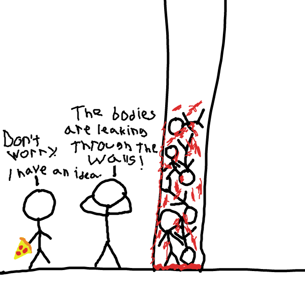 Drawing in Pizza  by TheOctavius8