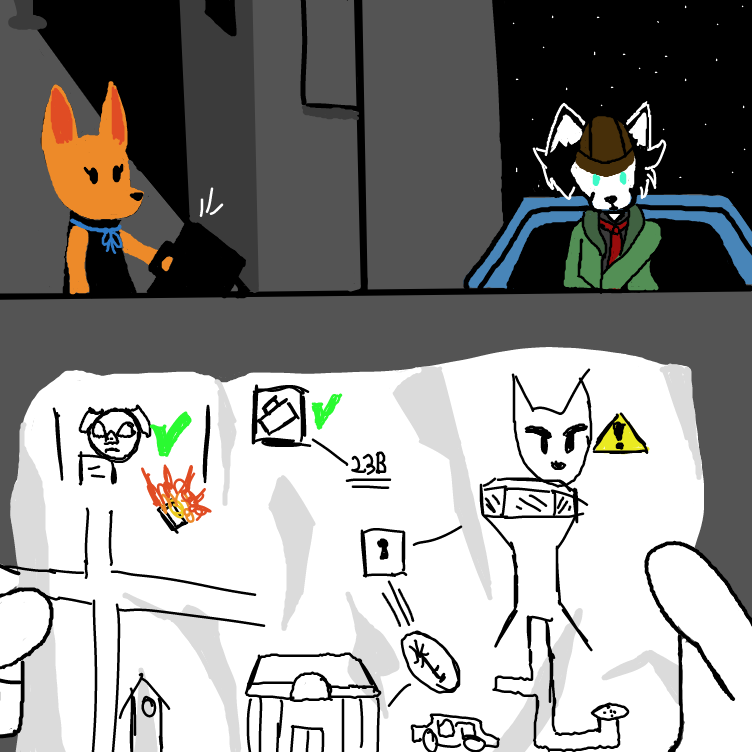  - Online Drawing Game Comic Strip Panel by Setin