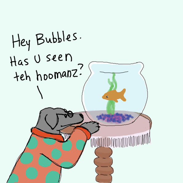 Drawing in Ep 1 fish life by Simply_Kali