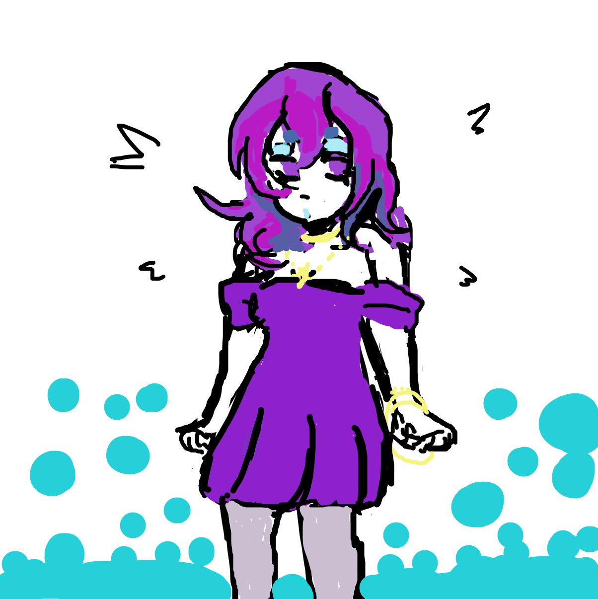 Drawing in Ayo  by Dragonblitzx