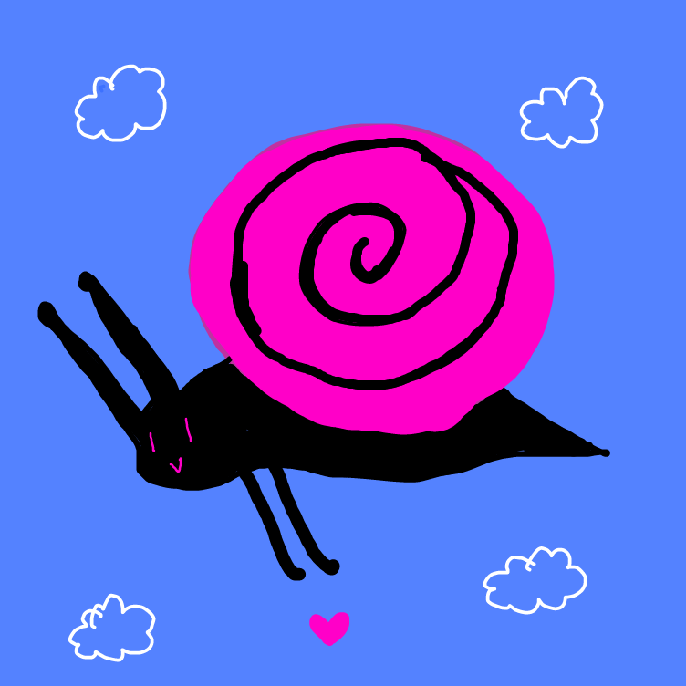 Liked webcomic Cute snail