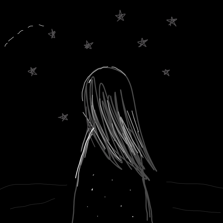 Drawing in dark by fairycat