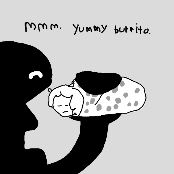 Drawing in Be a burrito  by TheOctavius8