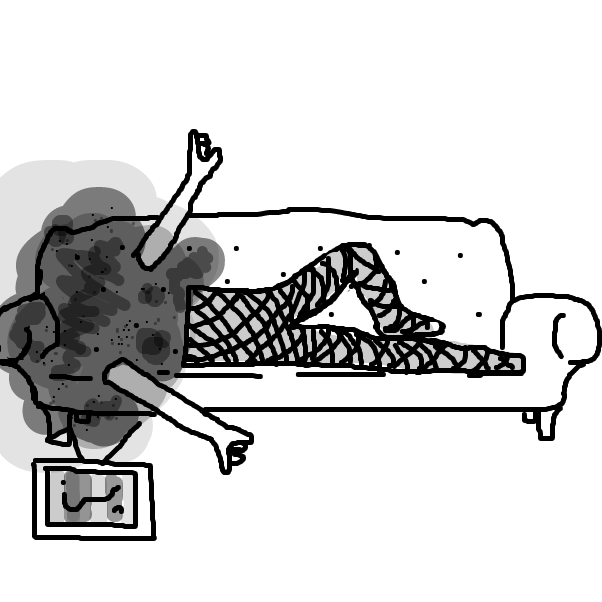 smexy grey-scale - Online Drawing Game Comic Strip Panel by Michael_Mayonaise